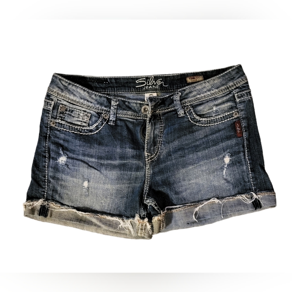 SILVER Jeans Shorts Toni 3 1/2" short Great Condition Size 31